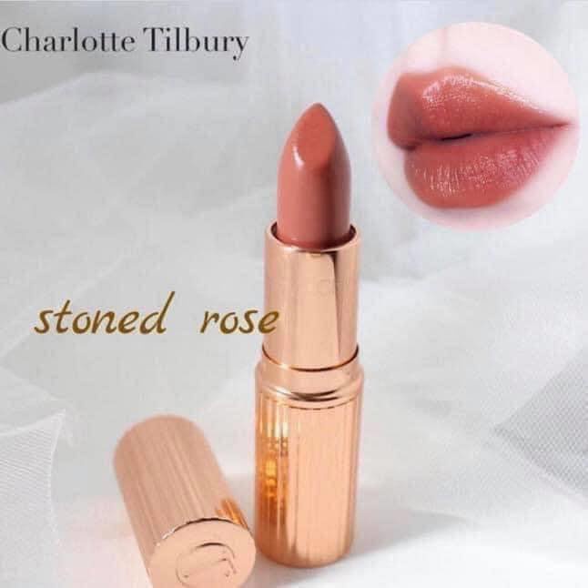 ( unbox fullsize) SON CHARLOTTE TILBURY - MÀU STONE ROSE (hồng cam đất )