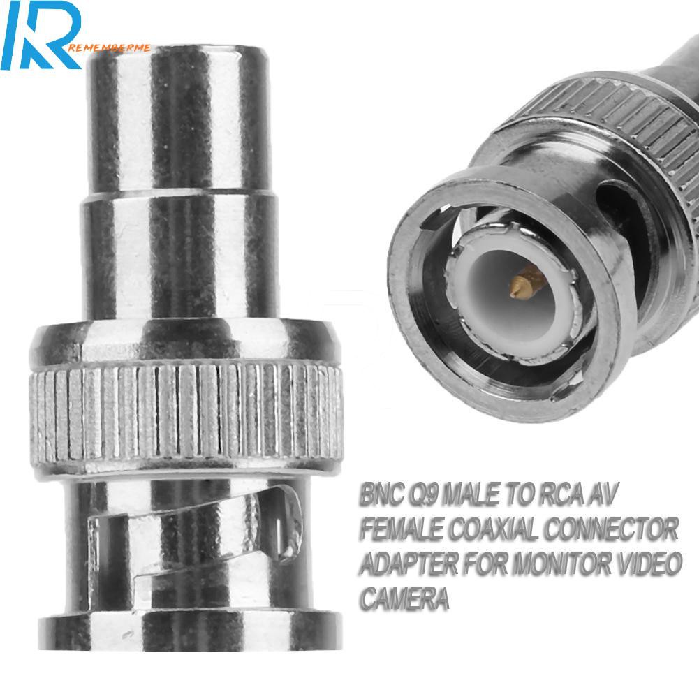 Đầu Nối Chuyển Đổi Bnc Q9 Male Sang Rca Av Cho Cctv Camera | BigBuy360 - bigbuy360.vn