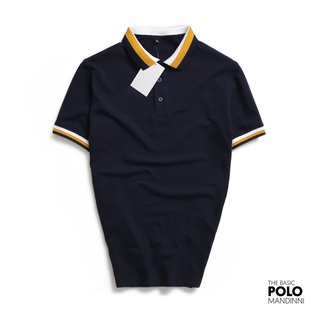 Áo thun polo s7001 xanh đen by mandinni