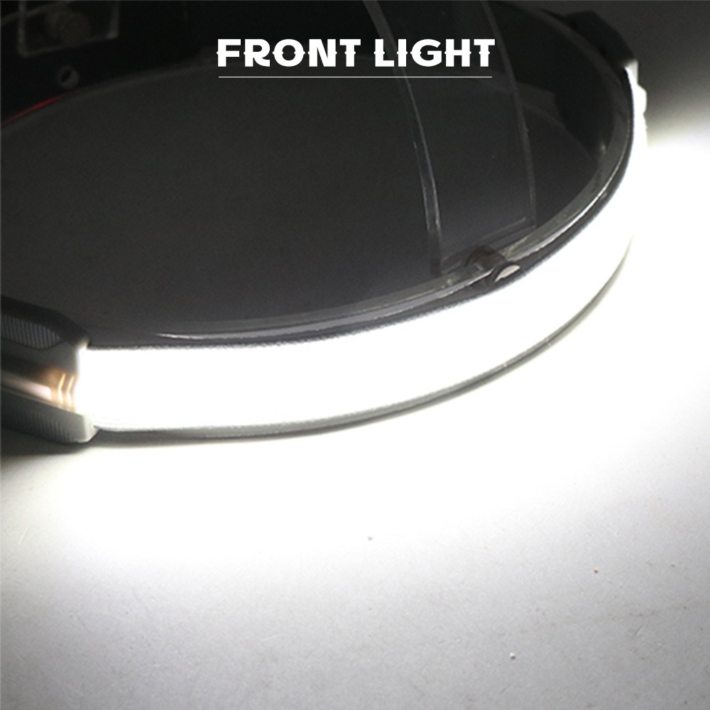 PVN41086 Đèn Pin Đội Đầu Sạc USB Đèn pha LED chiếu sáng rộng Cho Xe Đạp, Chạy, Cắm Trại, Câu Cá, Sửa Chữa Xe Hơi