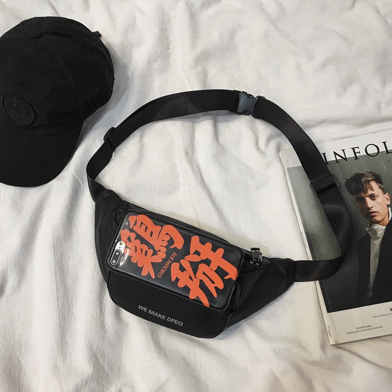 Túi đeo chéo ngực kiểu dáng thể thao thiết kế mới năng động thời trang