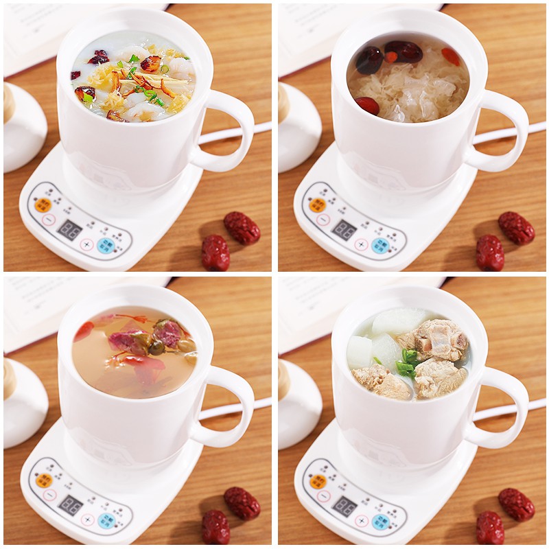 Cốc điện đa năng thần thánh mọi người săn đón Nấu Cháo, Soup Dinh Dưỡng, hãm trà hoa thảo dược,...vvv...