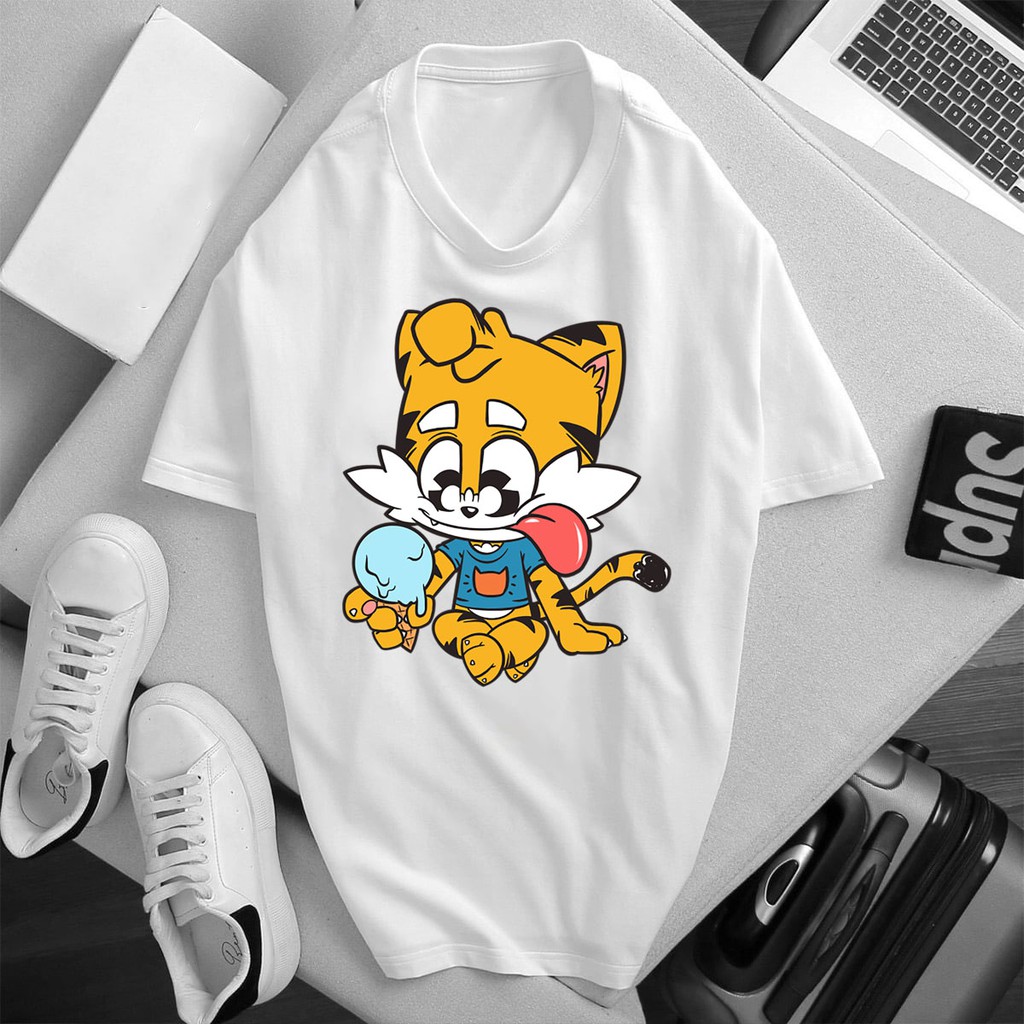 ÁO PHÔNG Hổ Con Ngộ Nghĩnh IN HÌNH THEO YÊU CẦU GIÁ SIÊU RẺ SALE SẬP SÀNG - 424