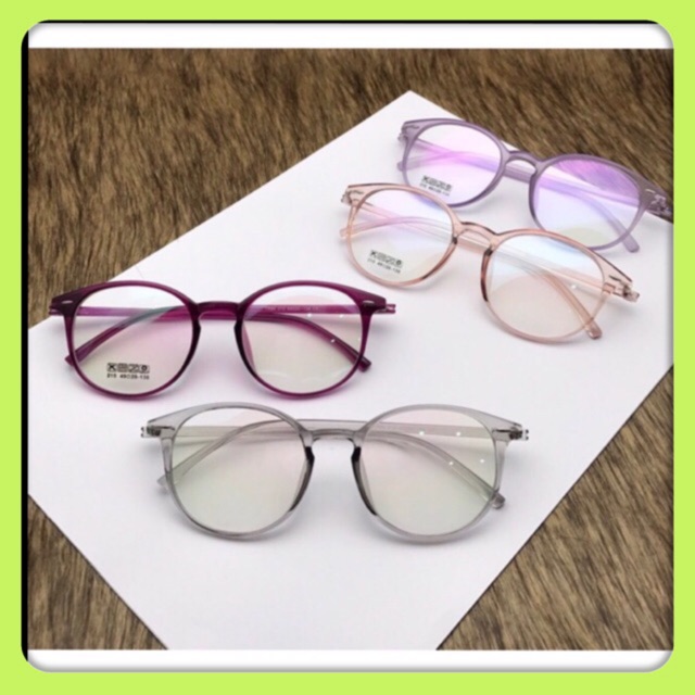 Gọng kính dẻo mắt mèo vừa 2021 kính giả cận