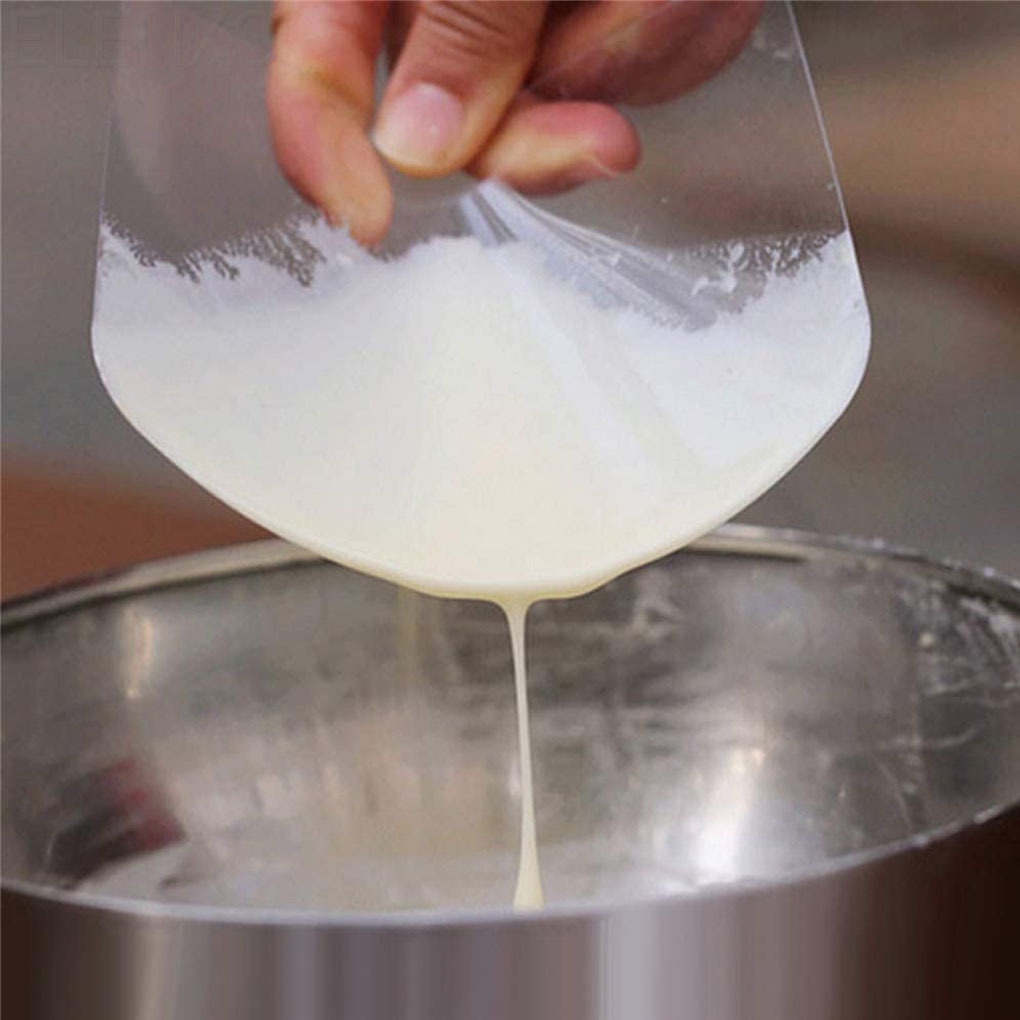 Set 5 Dụng Cụ Chà Láng Bánh Kem Bằng Nhựa Mềm Thân Thiện Với Môi Trường Có Thể Tái Sử Dụng