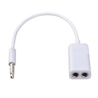 Bộ chia tai nghe Cáp tai nghe Giắc cắm 3.5mm Nam đến 2 Nữ Bộ chia âm thanh cho Huawei Samsung iPhone Oppo Xiaomi Máy tín