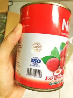 Vải thiều đóng hộp Nif 560gr