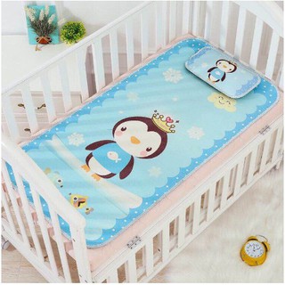 Chiếu Điều Hòa 3D Lụa Mềm Mại Cho Bé – Nằm Ngủ Không Nóng Lưng – Thoáng Khí