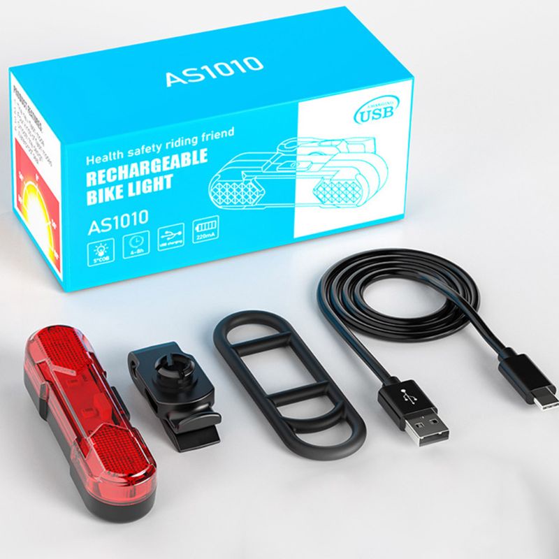 Đèn Pha Siêu Sáng Sạc USB Chuyên Dụng Cho Xe Đạp