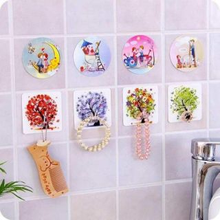 Móc Dán Tường 3D Siêu Dính Chắc