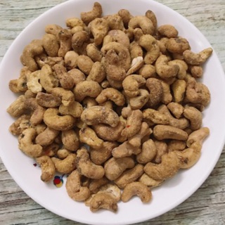 500g hạt điều rang tỏi ớt bình phước