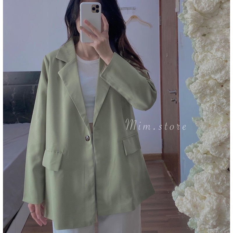 áo blazer 2 lớp đen,nâu tây Áo vest 2 lớp đen ( ảnh by Mimstore)