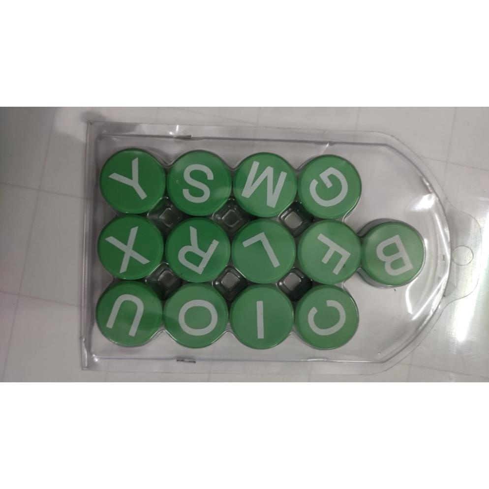 Bộ chữ số Nam châm 30mm cao cấp vỉ 26 chữ cái hít siêu mạnh