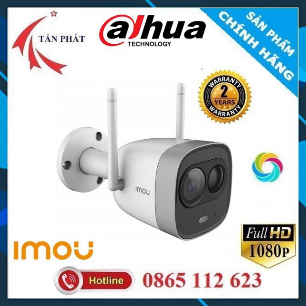 Camera IP 2.0M WiFi Ngoài Trời IMOU G26EP C26EP 1080P FULLHD Còi Hú , Màu Sắc Ban Đêm Dahua Việt Nam G22P G42P