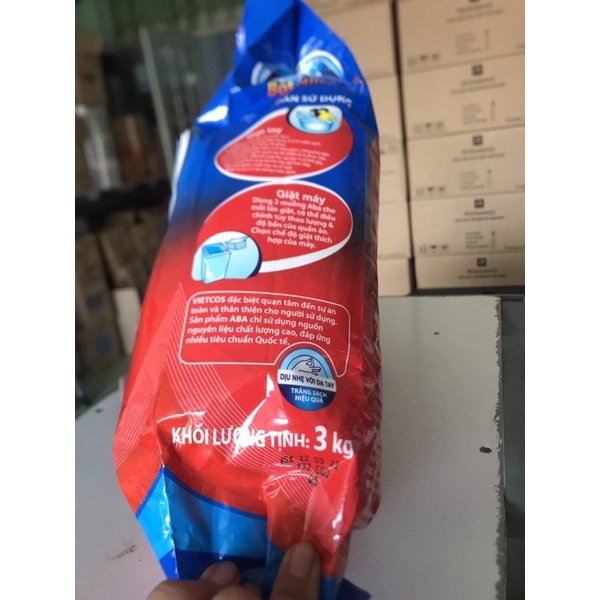 Bột giặt  ABA gói 3kg