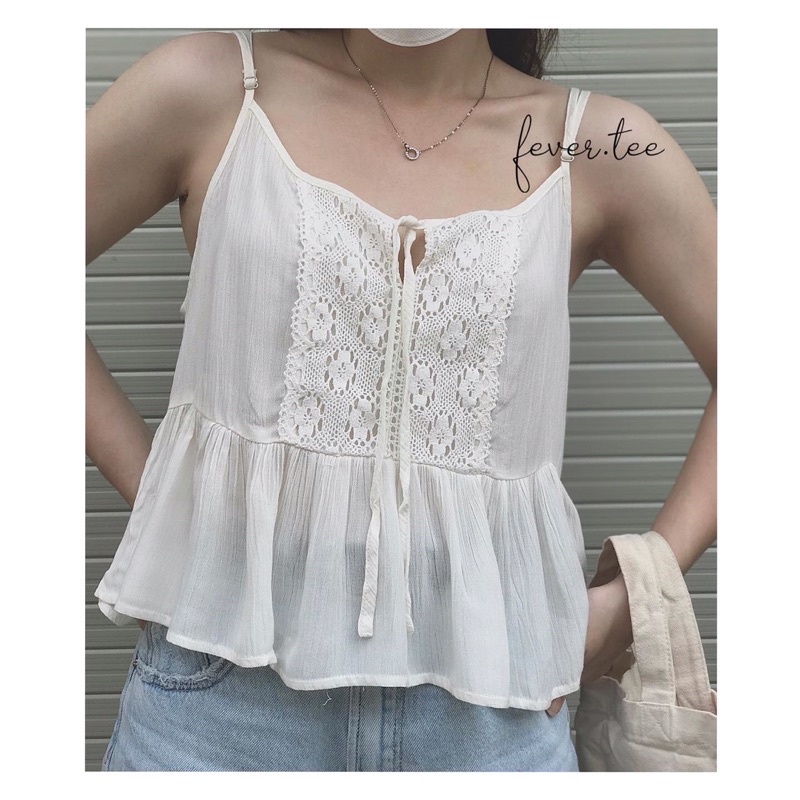 Áo Hai Dây Babydoll Cami Top F21 VNXK