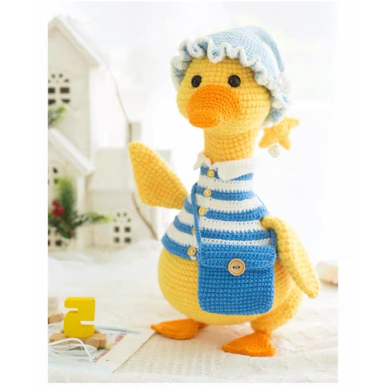 DIY Gói Nguyên Liệu Móc Len Vịt  Dễ Thương- Quà Tặng Handmade Tự Làm Ý Nghĩa [Có hướng dẫn]