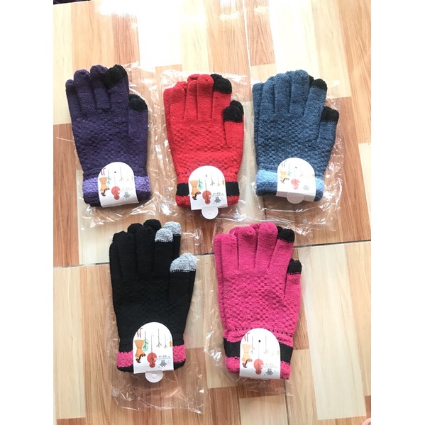 Bao / Găng tay len cảm ứng cho nữ / nam đi nắng (ghi chú màu bạn chọn giúp shop nhé)