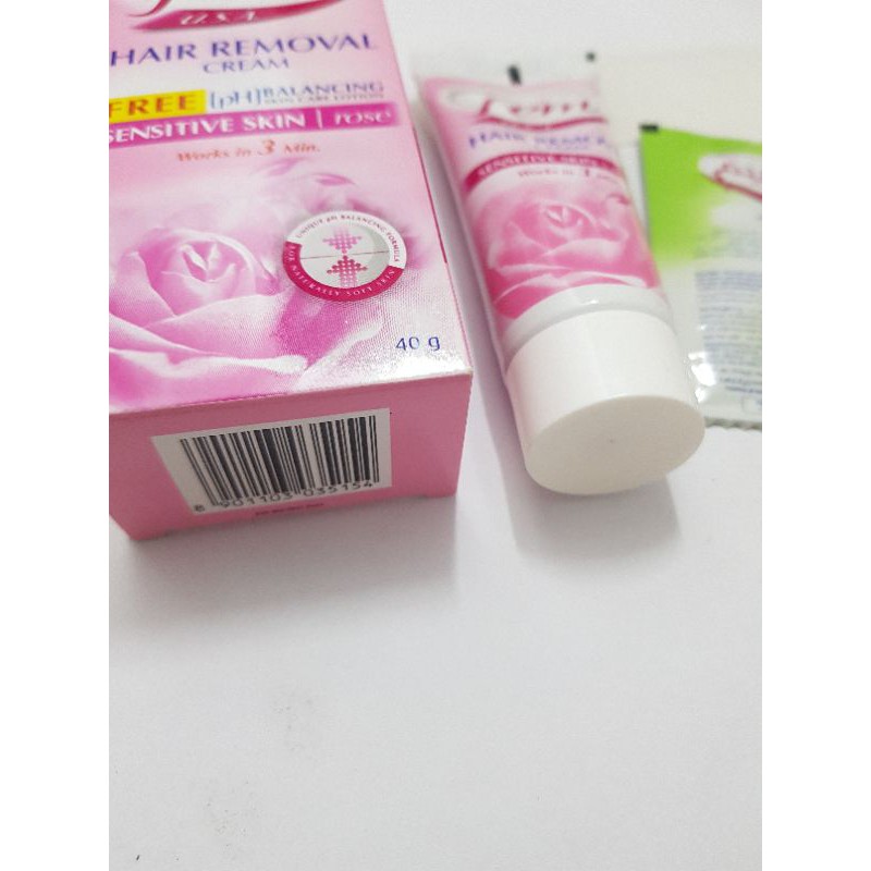 Kem tẩy lông fem hair removal cream thái lan 40gr màu hồng