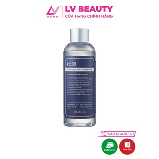 Nước Hoa Hồng Klairs Supple Preparation Unscented Toner 180ml - Mỹ phẩm hàn quốc - LV Beauty
