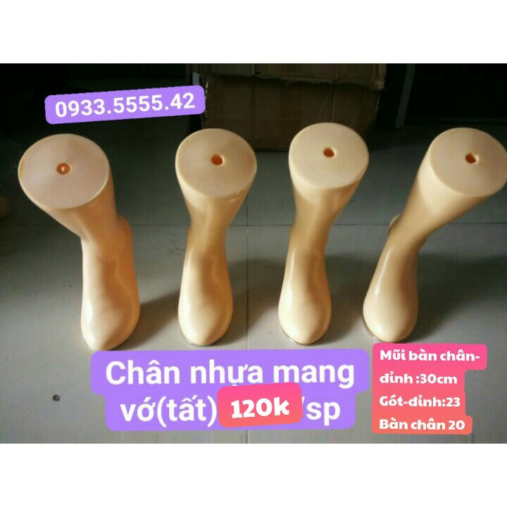 Chân nhựa mang vớ(tất) [ FREE SHIP-RẺ] nhựa nhẹ xài bền-dễ sử dụng