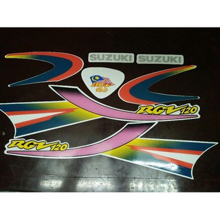 Bộ tem suzuki Sport 2000 đỏ