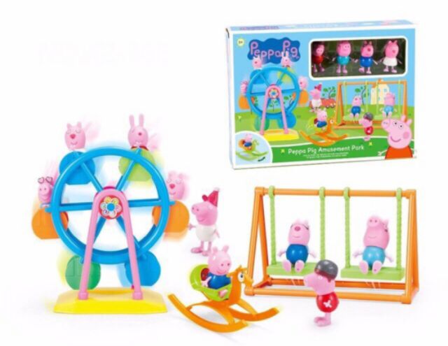 Lớp học của peppa pig,mèo kitty