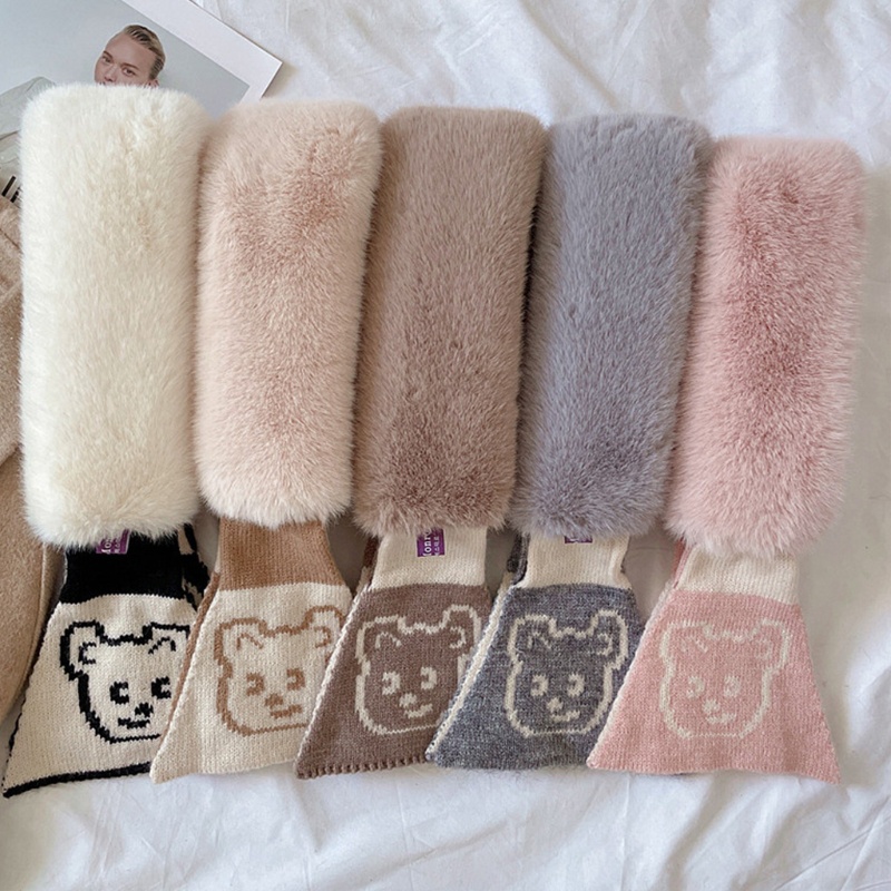 Khăn Choàng Cổ Bằng Vải Bông Dày Dặn Mềm Mại Màu Trơn Chống Gió Giữ Ấm Mùa Đông Cho Bé