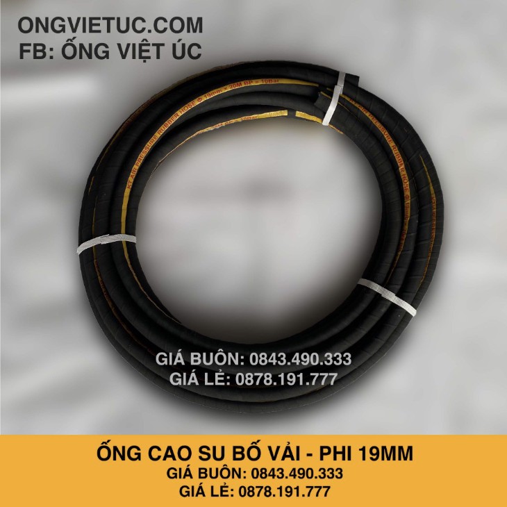 Ống cao su bố vải Việt Úc Phi 22mm - Cuộn 20m (Ống xối) - hàng chính hãng KT | BigBuy360 - bigbuy360.vn