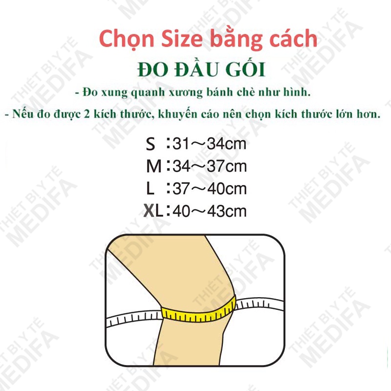 Đai bảo vệ đầu gối Vantelin chất liệu Lycra thoáng khí, co giãn, phù hợp cho người vận động nhiều | Made in Japan