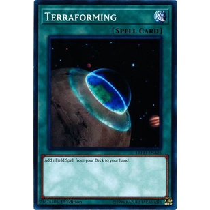 Thẻ bài Yugioh - TCG - Terraforming / LEHD-ENA25'