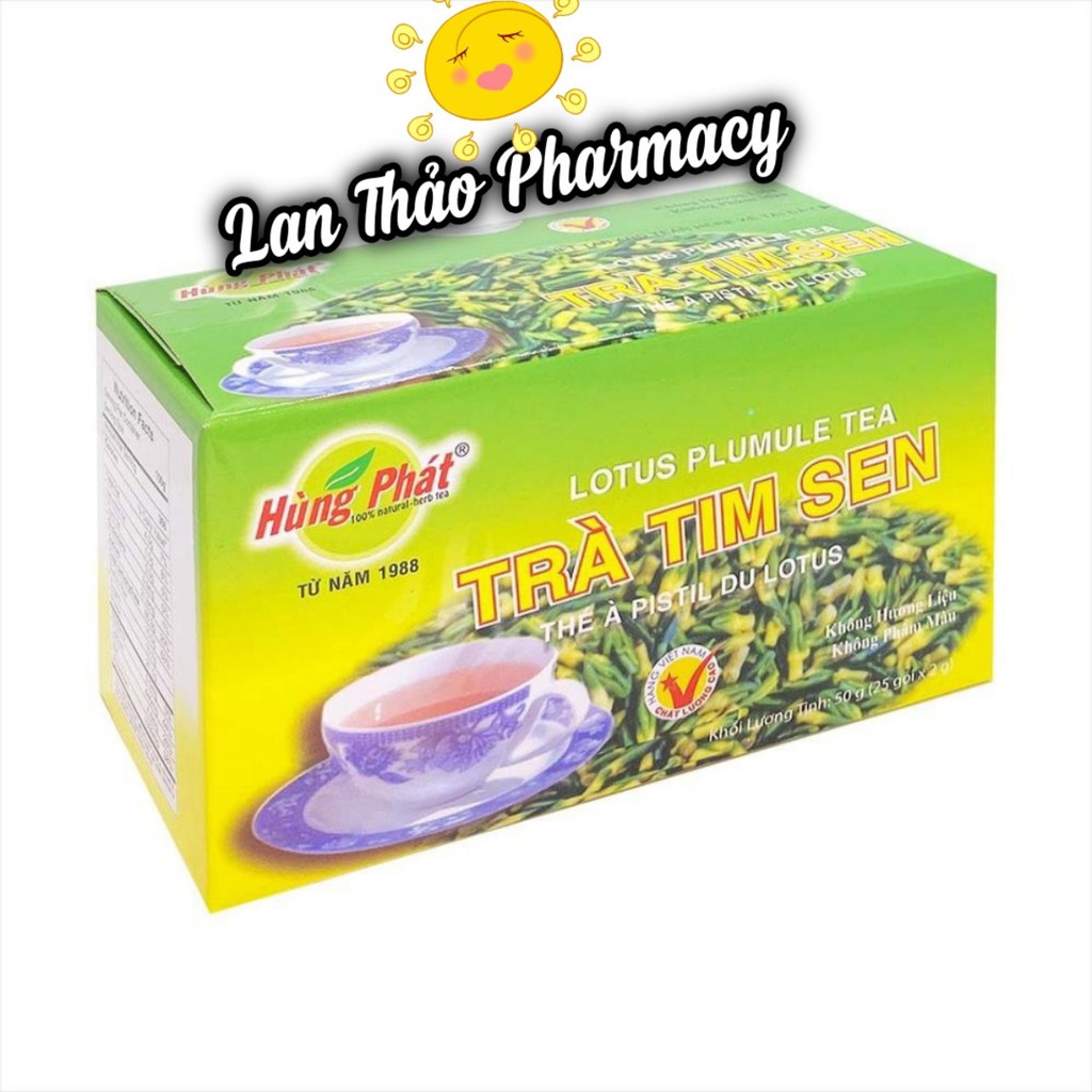 TRÀ TIM SEN HỘP 25 GÓI HỖ TRỢ MẤT NGỦ HIỆU QUẢ