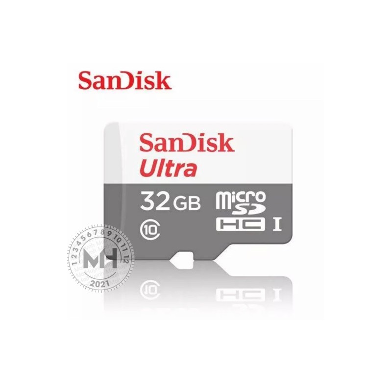 Thẻ Nhớ MicroSDHC 32GB C10 - 80MB/S