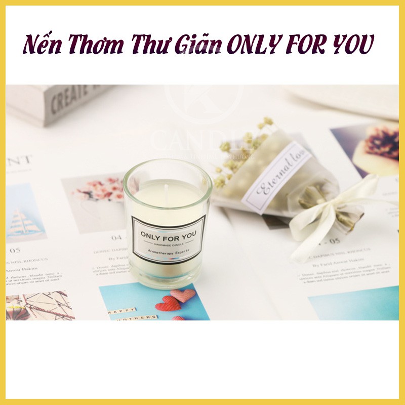 Nến thơm không khói  ONLY FOR YOU I - Nến Cốc Thư Giãn - 13 Mùi