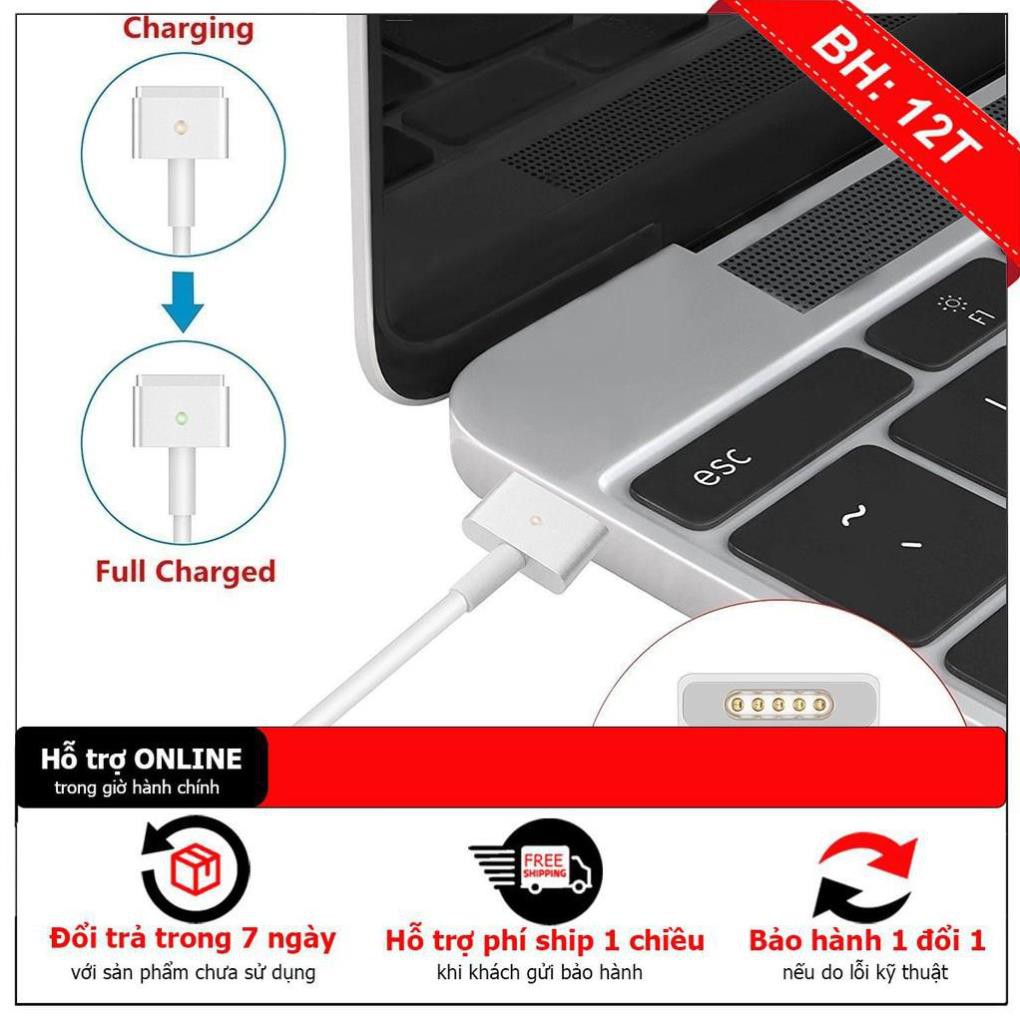 Sạc dành cho Macbook MagSafe 2 85W Chân T - Hàng zin xịn Bảo hành 12 tháng