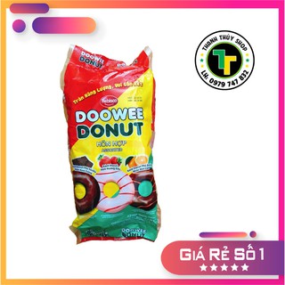Bánh donut thập cẩm hiệu Doowee thiết kế bắt mắt nhìn là phát thèm loại 360g
