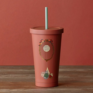 [LIFEMCMBP4 -12% đơn 250K] Ly Cold Cup Starbucks 18Oz (532ml) Stainless Steel Bunnies Knit The MN