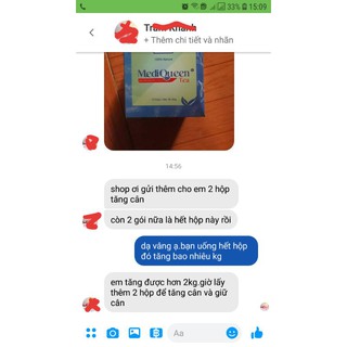 Trà tăng cân MediQueen Tea
