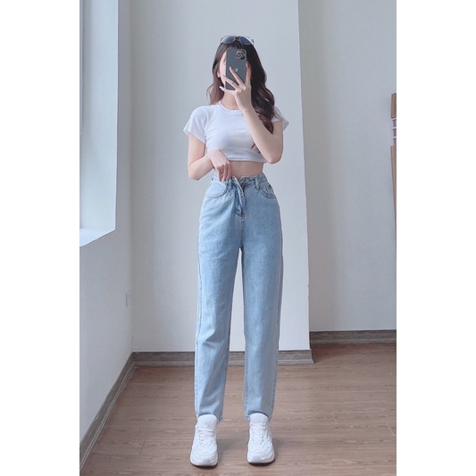 Quần baggy xanh nhạt H2