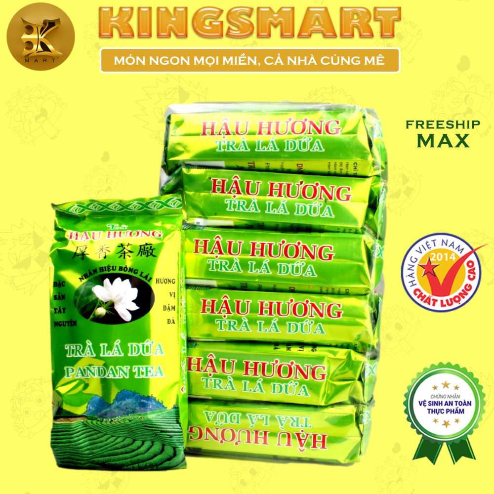 TRÀ LÁ DỨA (lốc 6 gói 50g) HẬU HƯƠNG