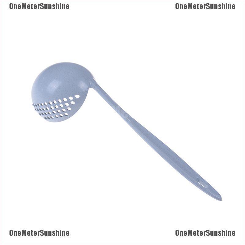 Muỗng lọc múc canh 2 trong 1 cán dài chuyên dùng