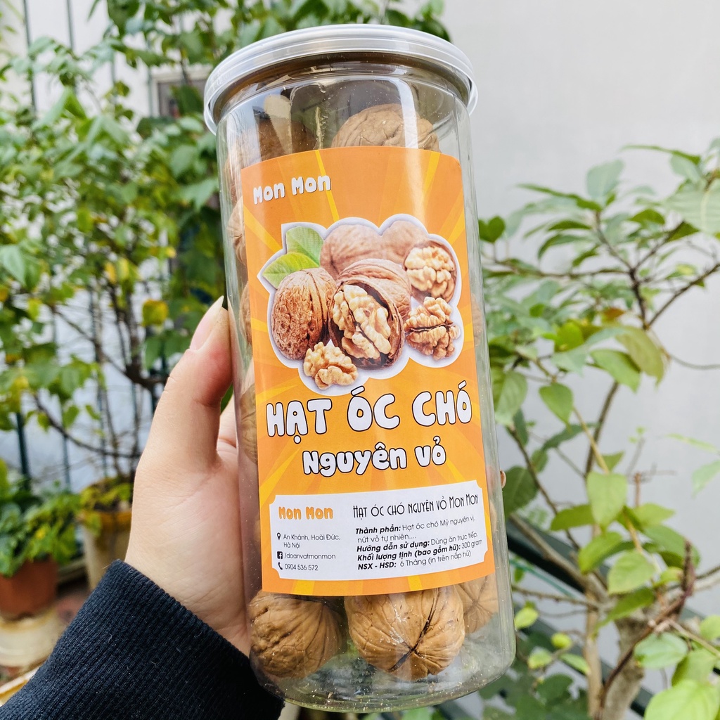 HẠT ÓC CHÓ 300gr MonMon Food - Đồ Ăn Vặt Hà Nội