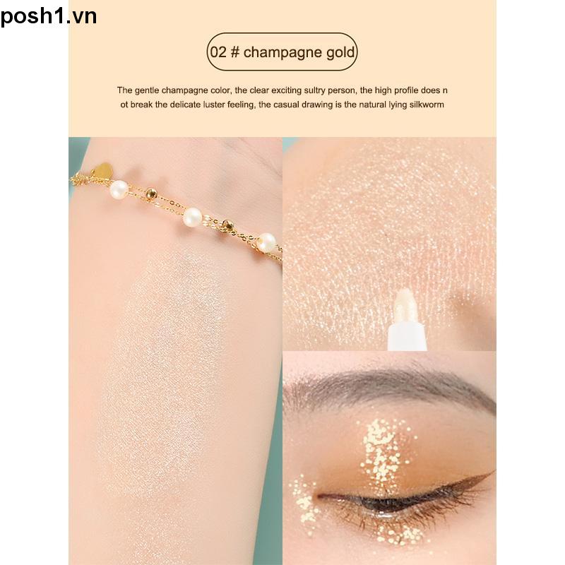 💖Bobeini Bút Kẻ Mắt Màu Sắc Mượt Mà Sáng Bóng Tự Động Lâu Trôi