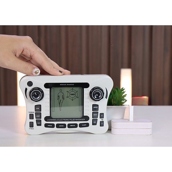 Máy massage xung điện trị liệu,máy điện xung châm cứu matxa trực tiếp giúp giảm đau các vùng trên cơ thể