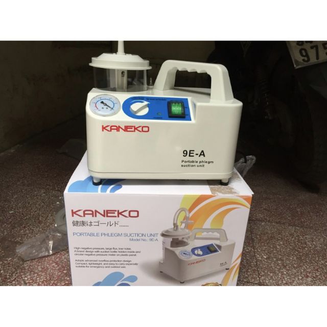 Máy hút dịch 1 bình Kaneko 9E-A hút dịch mũi và đờm cho cả người lớn và trẻ em bảo hành chính hãng 12 tháng