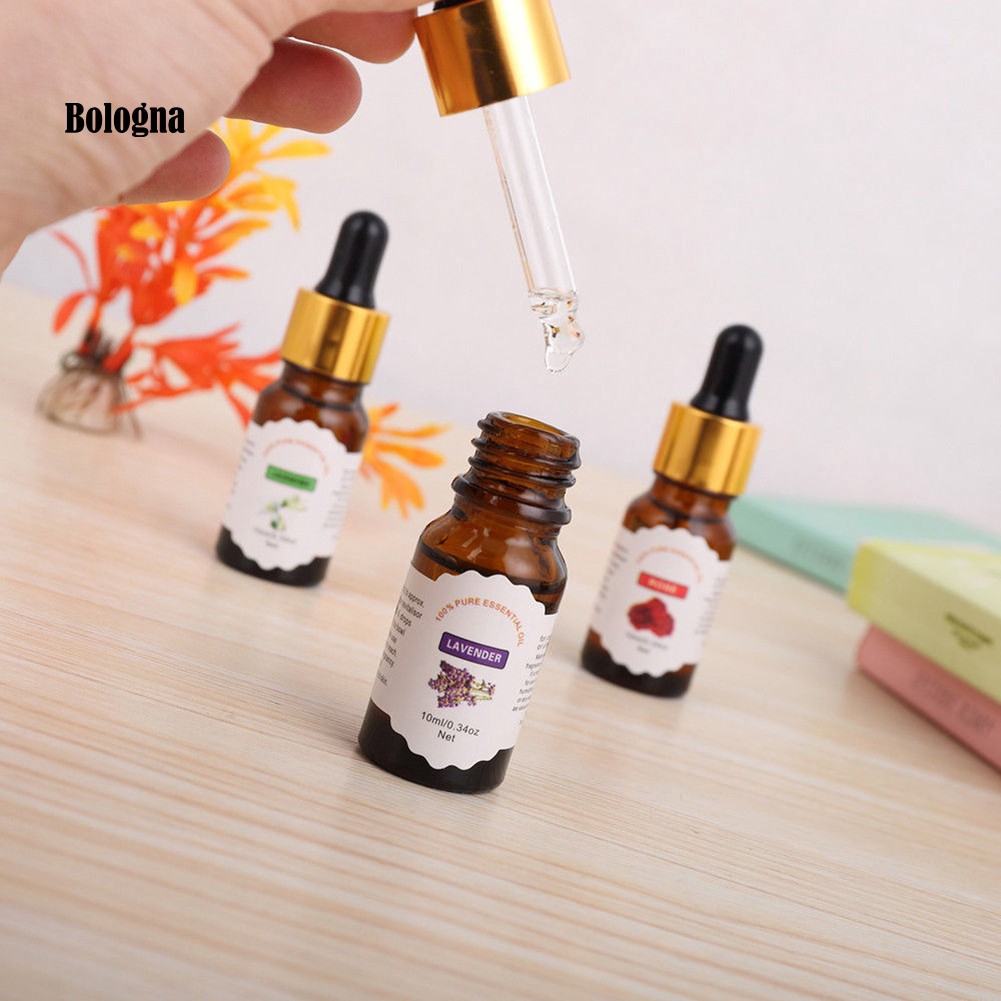 ✅10ml/Bottle Fruit Plant Essential Oil Aromatherapy for Fragrance Lamp Humidifier