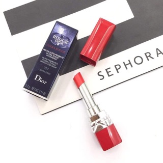 Son mini Dior Ultra Rouge Vỏ Đỏ