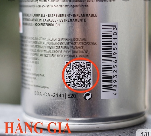 Gôm xịt tóc butterfly shadow chính hãng 320ml