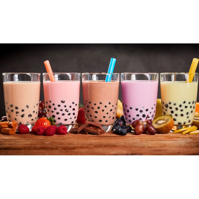 Bột vị pha trà sữa hương dâu 250g