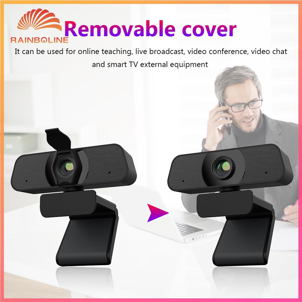 Webcam C90 2k Tích Hợp Micro Usb Thông Minh Không Cần Trình Điều Khiển Cho Tv Máy Tính